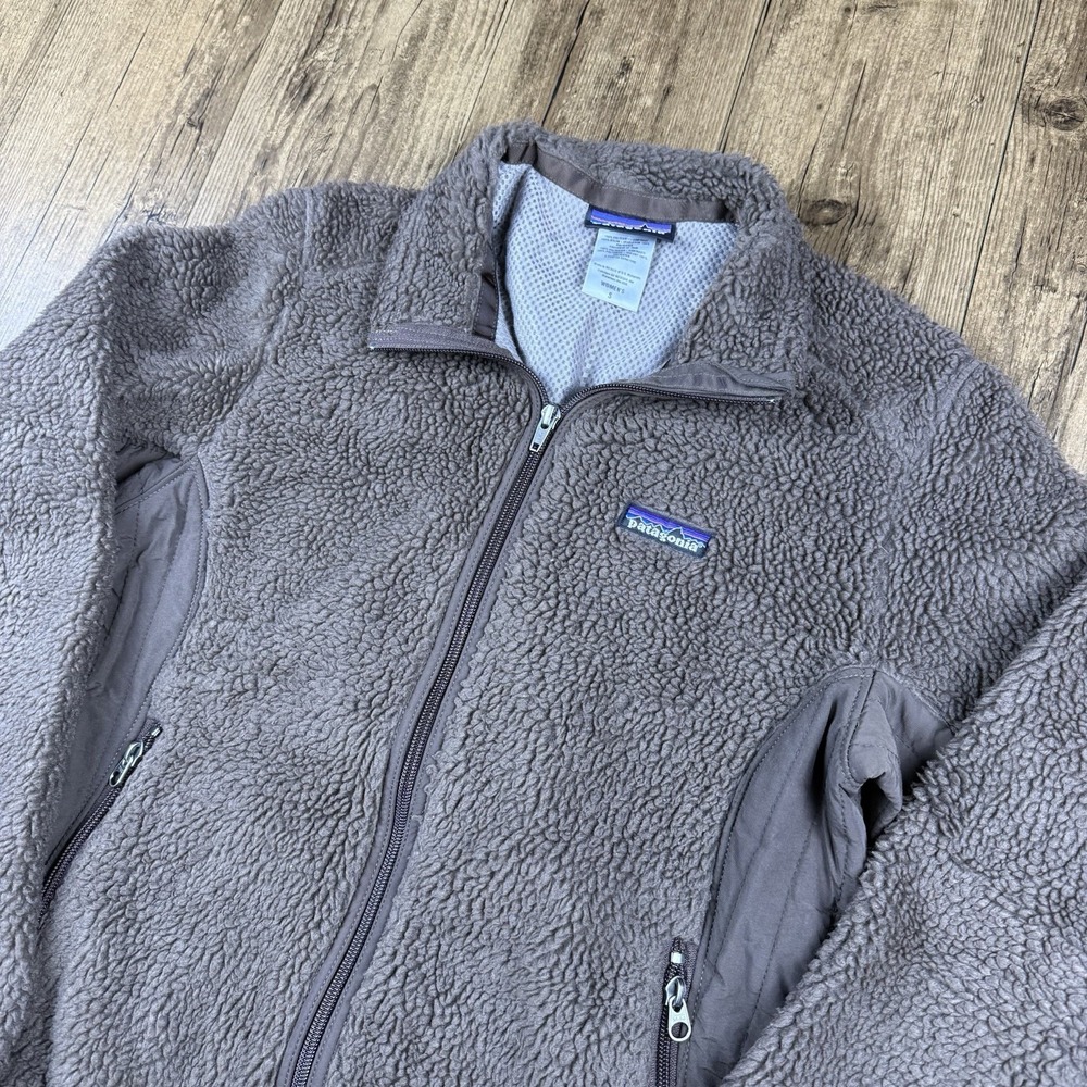 Patagonia Retro X Jacket Women S Brown French Roast Full Zip Fleece Deep Pile
